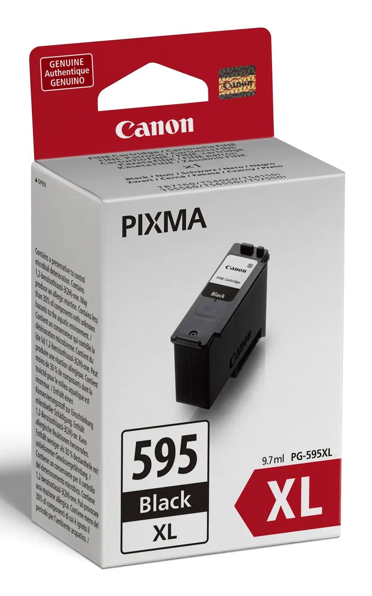 Canon PG-595XL Druckerpatrone 1 Stück(e) Original Hohe (XL-) Ausbeute Schwarz – Bild 3