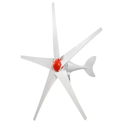 VEVOR 800W 12V Horizontale Windkraftanlage Windgenerator mit MPPT & PWM, 5 Rotorblätter, 3-Phasen-Wechselstrom, IP67 & Überladeschutz, Wind- & Solar-Hybridregler, Windturbine für Wohnhaus RV Marine – Bild 8