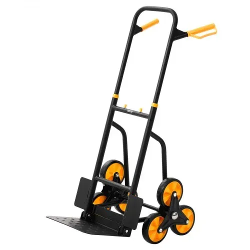 VEVOR Treppensackkarre klappbar, Sackkarre 200 kg Tragkraft, Treppensteiger mit 6 Rädern & 2 Spanngurten, Transportkarre, Treppenkarre, Stapelkarre, ideal für Haushalt, Einkauf & Lager – Bild 8