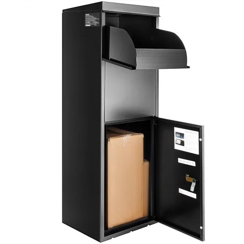 VEVOR Paketbriefkasten 35,5×29,5×105,5cm Paketbox Stahl Paletkasten 50kg Briefkasten Postbox XXL Briefkasten mit Paswortschloss Innenscharnier Anti-Diebstahl-Einwurföffnung für Pakete Briefe usw. VEVOR Paketbriefkasten 35,5×29,5×105,5cm Paketbox Stahl Paletkasten 50kg Briefkasten Postbox XXL Briefkasten mit Paswortschloss Innenscharnier Anti-Diebstahl-Einwurföffnung für Pakete Briefe usw.