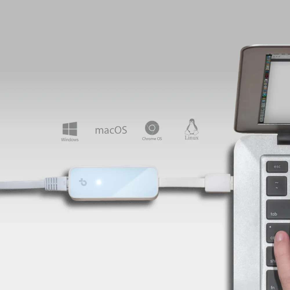 TP-Link USB 2.0 auf 100 Mbit/s Netzwerk Adapter – Bild 5