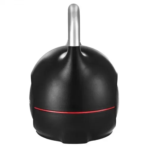 VEVOR Kugelhantel verstellbare Kettlebell mit 7 Gewichtsstufen (2/5/8/11/14/17/20 kg), Schwunghantel aus ABS + Aluminium-Druckguss, für Griffkrafttraining Ganzkörpertraining Cross-Training Schwarz – Bild 8