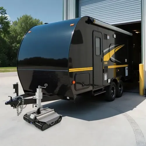 VEVOR Elektrischer Trailer Mover, 4082 kg Anhängelast, ferngesteuerter Anhängerrangierer mit 100 m Funkreichweite, motorisiertes Wohnmobil-Trolley-Kit passend für RV, Wohnwagen, Boot, Anhängerheber – Bild 7