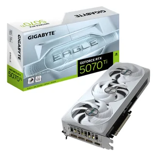 GIGABYTE GeForce RTX 5070 Ti EAGLE OC ICE SFF 16G Grafikkarte – 16GB GDDR7, 256 Bit, PCI-E 5.0, 2542 MHz Core Clock, 3 x DP 2.1a, 1 x HDMI 2.1b, NVIDIA DLSS 4, GV-N507TEAGLEOC ICE-16GD GIGABYTE GeForce RTX 5070 Ti EAGLE OC ICE SFF 16G Grafikkarte – 16GB GDDR7, 256 Bit, PCI-E 5.0, 2542 MHz Core Clock, 3 x DP 2.1a, 1 x HDMI 2.1b, NVIDIA DLSS 4, GV-N507TEAGLEOC ICE-16GD