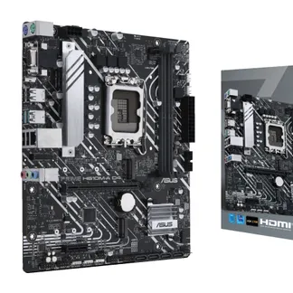 ASUS PRIME H610M-A D4-CSM Intel H610 LGA 1700 micro ATX ASUS PRIME H610M-A D4-CSM Intel H610 LGA 1700 micro ATX