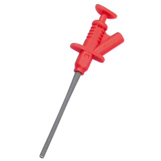 Klemmprüfspitze McPower “PS 45“, 4mm Buchse, rot Klemmprüfspitze McPower “PS 45“, 4mm Buchse, rot