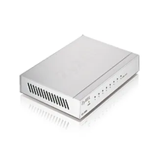 Zyxel Switch unmanaged Layer2 8 Port • 8x 1 GbE • Desktop • Lüfterlos • Metallgehäuse • GS-108BV5 Zyxel Switch unmanaged Layer2 8 Port • 8x 1 GbE • Desktop • Lüfterlos • Metallgehäuse • GS-108BV5