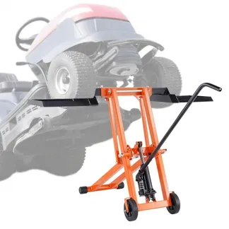 VEVOR Rasenmäherlift mit hydraulischem Wagenheber, 225 kg Tragkraft, Rasenmäherlift aus massivem Karbonstahl, verstellbarer beweglicher Rasenheber für Aufsitztraktoren und Zero-Turn-Rasenmäher VEVOR Rasenmäherlift mit hydraulischem Wagenheber, 225 kg Tragkraft, Rasenmäherlift aus massivem Karbonstahl, verstellbarer beweglicher Rasenheber für Aufsitztraktoren und Zero-Turn-Rasenmäher