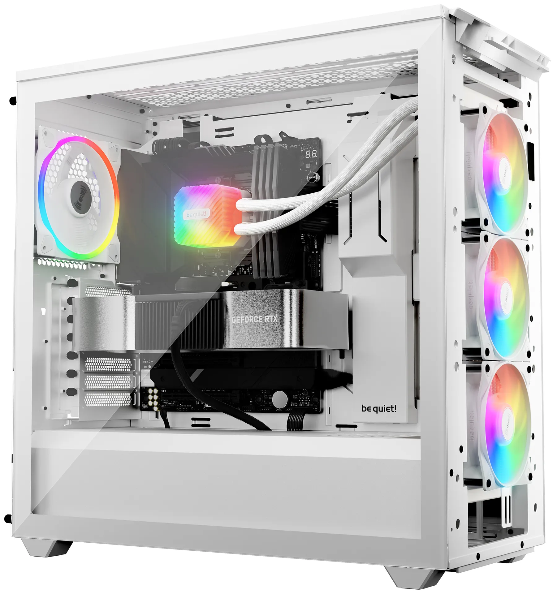 be quiet! LIGHT LOOP 360mm White Prozessor All-in-One-Flüssigkeitskühler 12 cm Weiß 1 Stück(e) – Bild 5