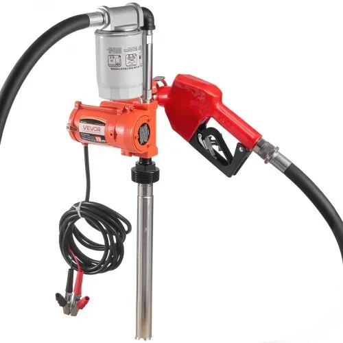 VEVOR Kraftstoffpumpe, 12 V DC, 37 L/min, Dieselpumpen-Set, mit automatischer Abschaltdüse, Förderschlauch, Überhitzungsschutz, Stromkabel, explosionsgeschützt, für Benzin, Diesel & Kerosin – Bild 9
