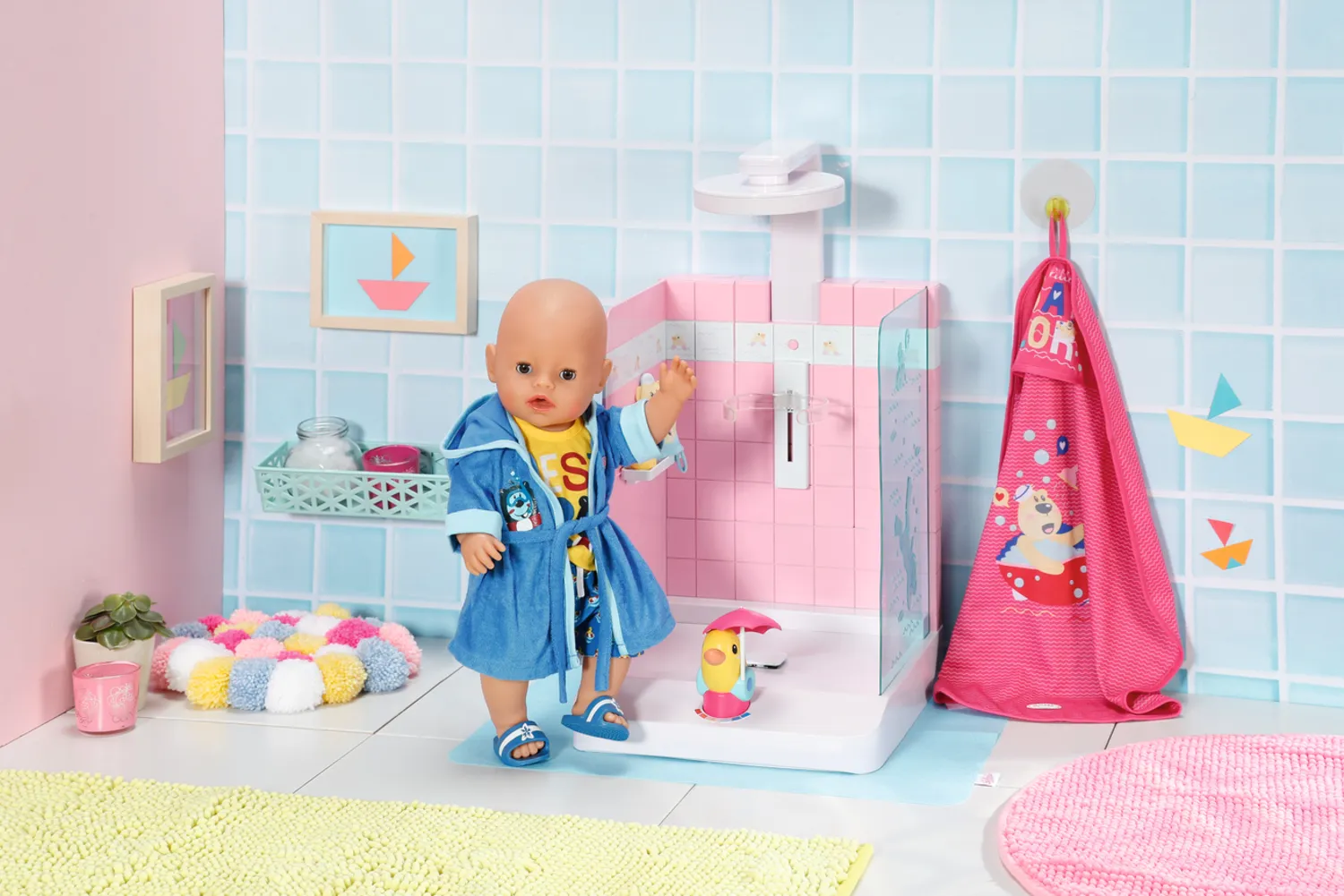 BABY born Bath Walk in Shower Puppenbadezimmer – Bild 7