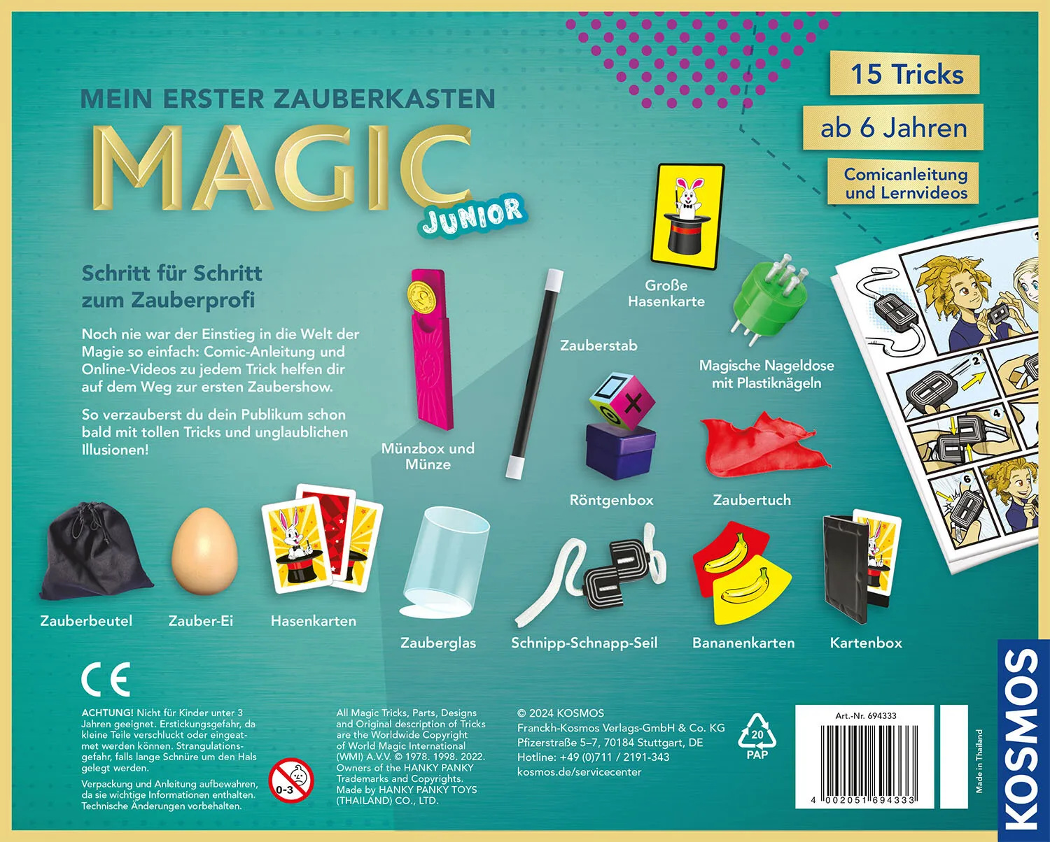 Kosmos 45872848 Zauberkasten für Kinder – Bild 2