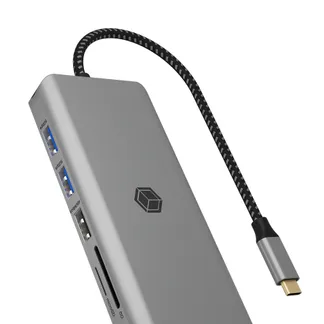 ICY BOX IB-DK4061-CPD, 12 zu 1 USB Type-C® Notebook DockingStation, 2x HDMI ICY BOX IB-DK4061-CPD, 12 zu 1 USB Type-C® Notebook DockingStation, 2x HDMI