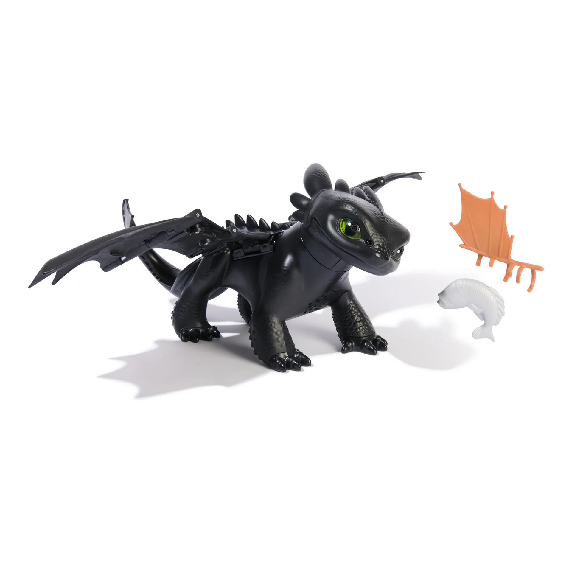 DreamWorks Dragons Drachenzähmen leicht gemacht - Interaktive Drachenfigur Ohnezahn mit LIcht- & Soundeffekten, Trainings- und Spielfunktionen – Bild 3