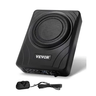 VEVOR Untersitz Auto Subwoofer 300 W schlanker Auto Subwoofer mit Stromversorgung, Subsystem mit eingebautem Verstärker, Hoch-/Niedrigpegel-Eingang und Lautstärkeregler für SUVs Lkws Wohnmobile VEVOR Untersitz Auto Subwoofer 300 W schlanker Auto Subwoofer mit Stromversorgung, Subsystem mit eingebautem Verstärker, Hoch-/Niedrigpegel-Eingang und Lautstärkeregler für SUVs Lkws Wohnmobile