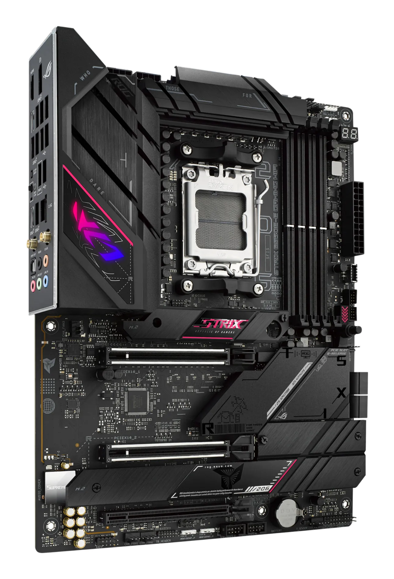 ASUS ROG STRIX B650E-E GAMING WIFI AMD B650 Sockel AM5 ATX – Bild 2