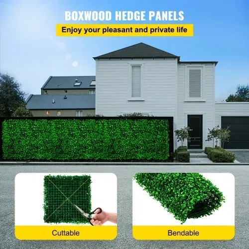VEVOR Künstliche Pflanzenwand 6 Stk. 20 x 20 Zoll, Sichtschutz Hecke Künstlich Grün, Künstliche Buchsbaumplatte PE, Sichtschutz Kunstpflanzen 50 x 50 cm, Sichtschutzhecke Wanddekoration Pflanzenwand VEVOR Künstliche Pflanzenwand 6 Stk. 20 x 20 Zoll, Sichtschutz Hecke Künstlich Grün, Künstliche Buchsbaumplatte PE, Sichtschutz Kunstpflanzen 50 x 50 cm, Sichtschutzhecke Wanddekoration Pflanzenwand