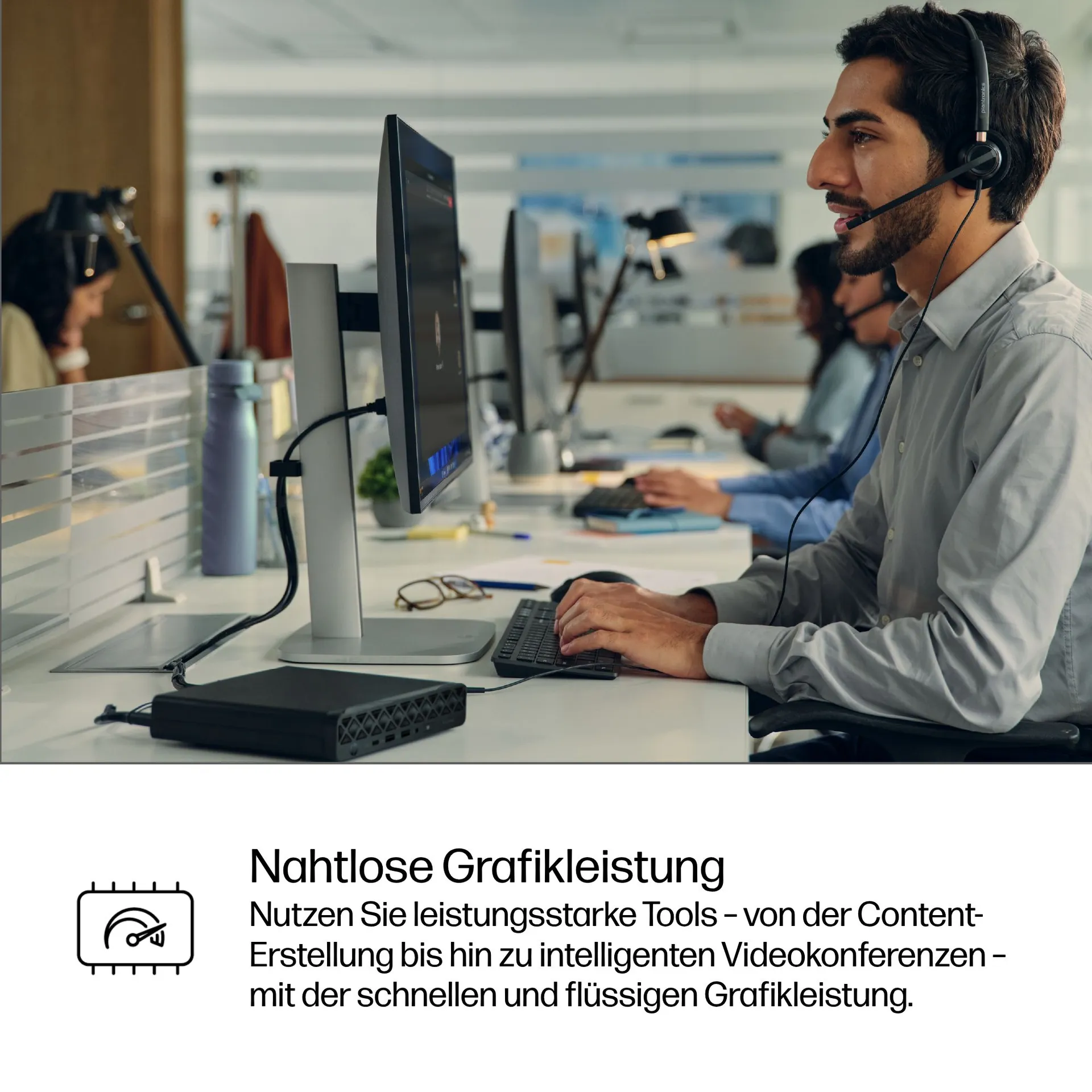 HP ProDesk 4 Mini G1i Desktop AI PC Intel Core Ultra 7 265T 24 GB DDR5-SDRAM 512 GB SSD Windows 11 Pro Mini PC Mini-PC Schwarz – Bild 5