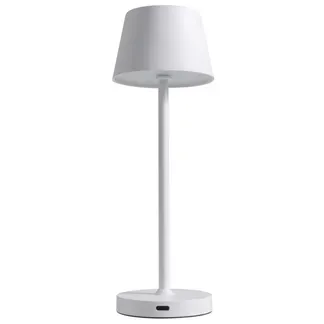 LED-Tischleuchte ROLF KERN Club Nano 21cm, weiß, Akku, dimmbar LED-Tischleuchte ROLF KERN Club Nano 21cm, weiß, Akku, dimmbar