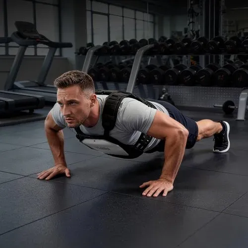 VEVOR Gewichtsplatten für Gewichtswesten 13,2 kg Set (2 x 6,6 kg), Gebogene Gewichtswestenplatten für WODs & Funktionelles Training, Ergonomisches Zusatzgewicht für Krafttraining, Laufen und Fitness – Bild 7