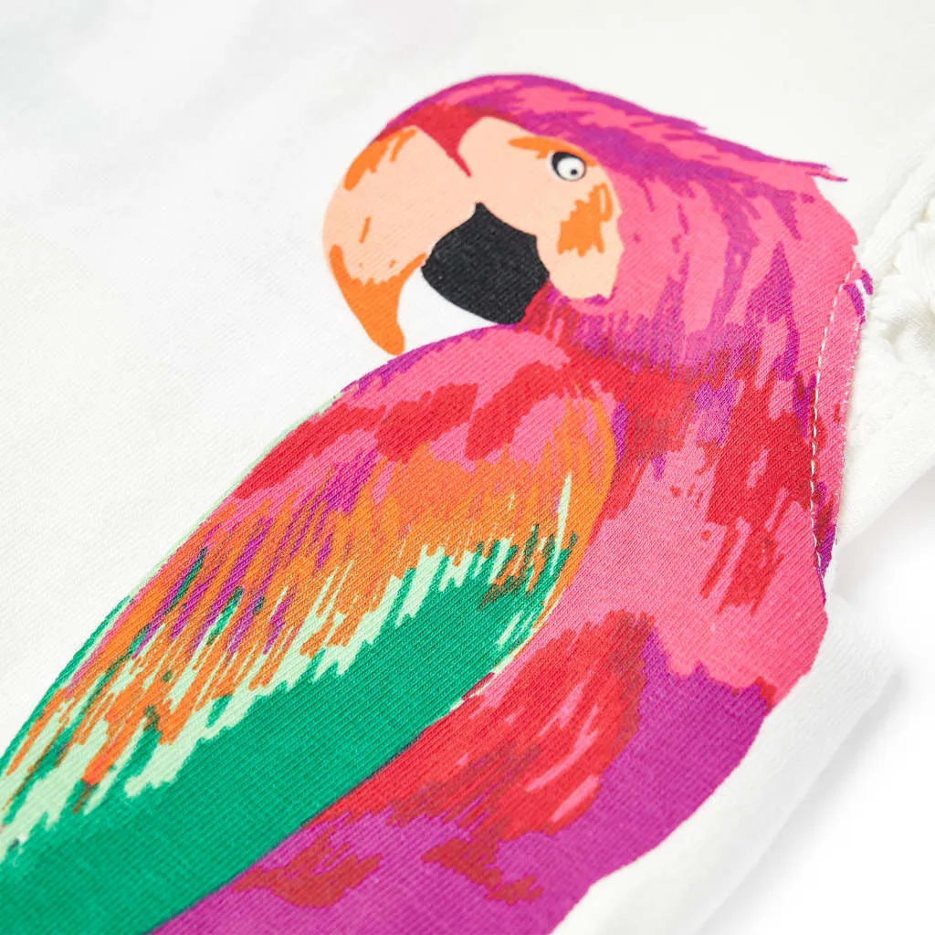 vidaXL Kinder-T-Shirt Ecru 92 – Bild 5