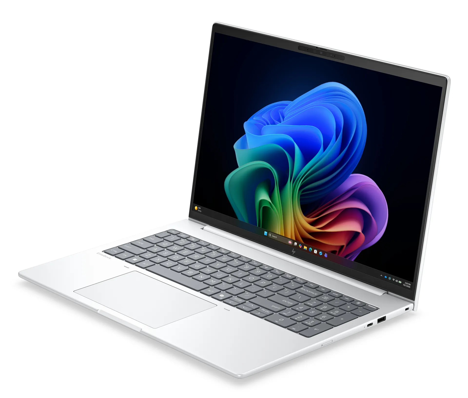 HP EliteBook 8 G2i 16 inch Notebook Next Gen AI PC Copilot+ PC Intel Core Ultra 7 356H Laptop 40,6 cm (16") WUXGA 32 GB LPDDR5x-SDRAM 1 TB SSD Wi-Fi 7 (802.11be) Windows 11 Pro Silber – Bild 6