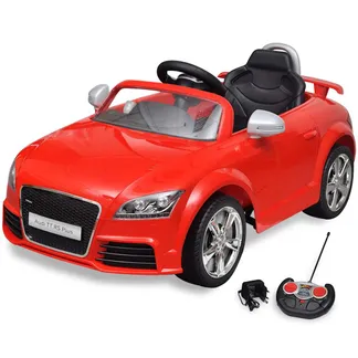 Aufsitzauto für Kinder Audi TT RS mit Fernsteuerung Rot Aufsitzauto für Kinder Audi TT RS mit Fernsteuerung Rot
