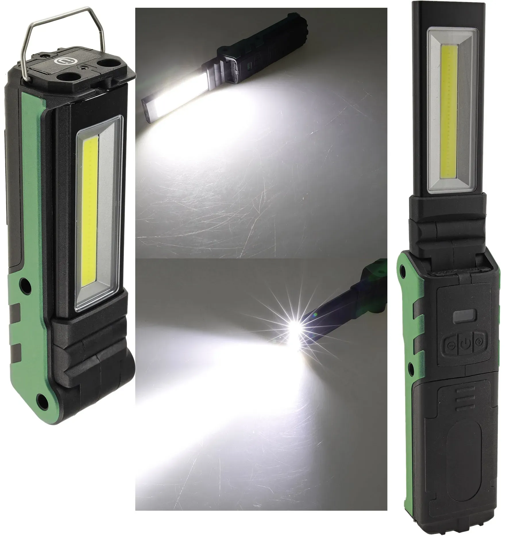 LED Akku-Arbeitsleuchte “FlapLED 500” LiIon Akku, Magnethalter, 5W, 400lm,IP44 LED Akku-Arbeitsleuchte “FlapLED 500” LiIon Akku, Magnethalter, 5W, 400lm,IP44