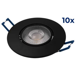 LED-Einbauleuchte McShine “EL-313C“ 4,5W, 450lm, CCT 3000-4000-6000K, 10er-Pack LED-Einbauleuchte McShine “EL-313C“ 4,5W, 450lm, CCT 3000-4000-6000K, 10er-Pack