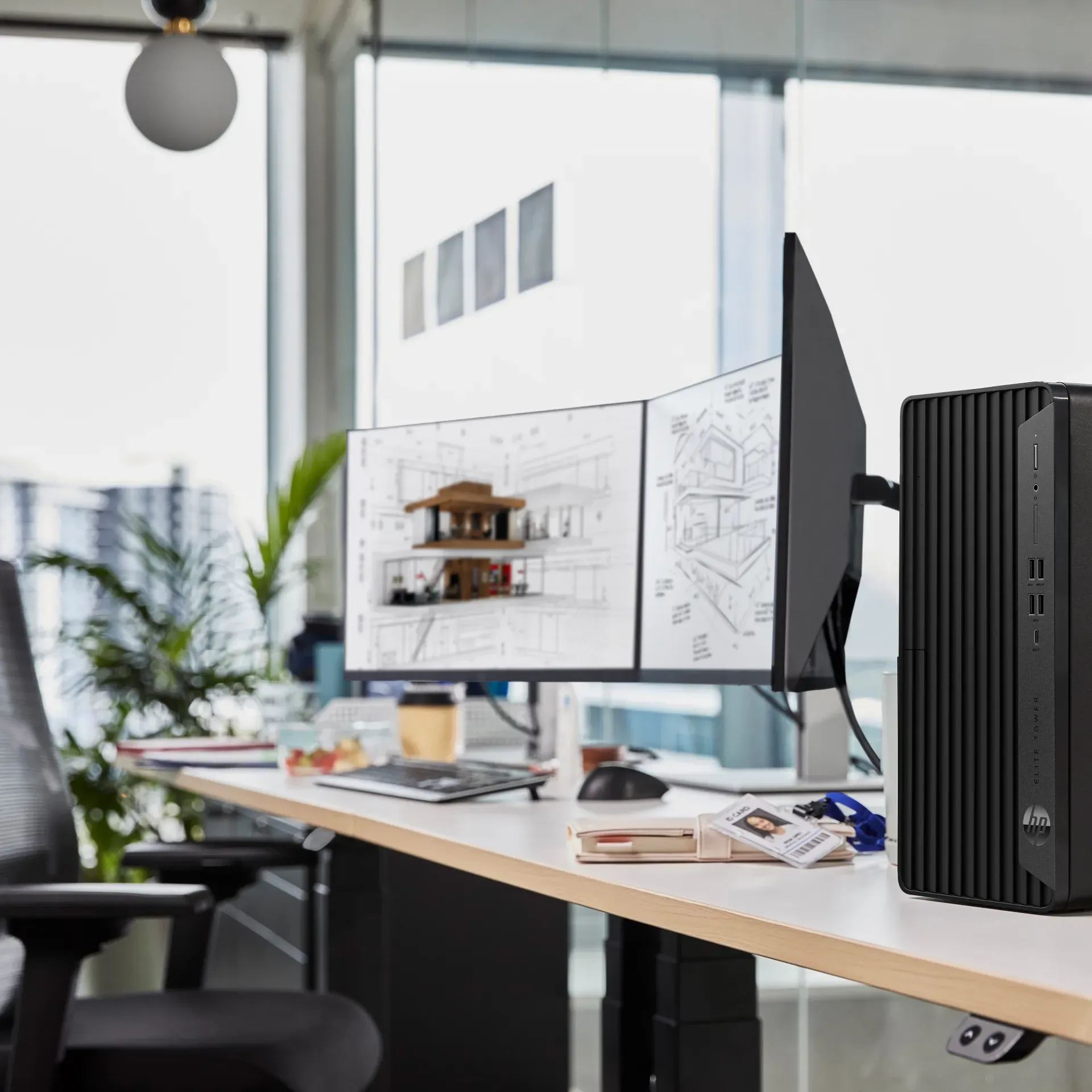 HP Elite Tower 800 G9 Intel® Core™ i5 i5-14500 16 GB DDR5-SDRAM 512 GB SSD Windows 11 Pro PC Schwarz – Bild 5