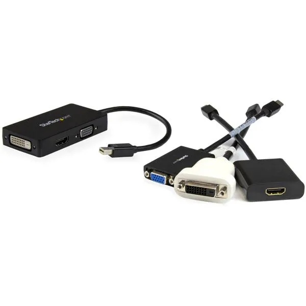 StarTech.com 3-in-1 Mini DisplayPort auf HDMI / DVI / VGA Adapter - Reiseadapter – Bild 5