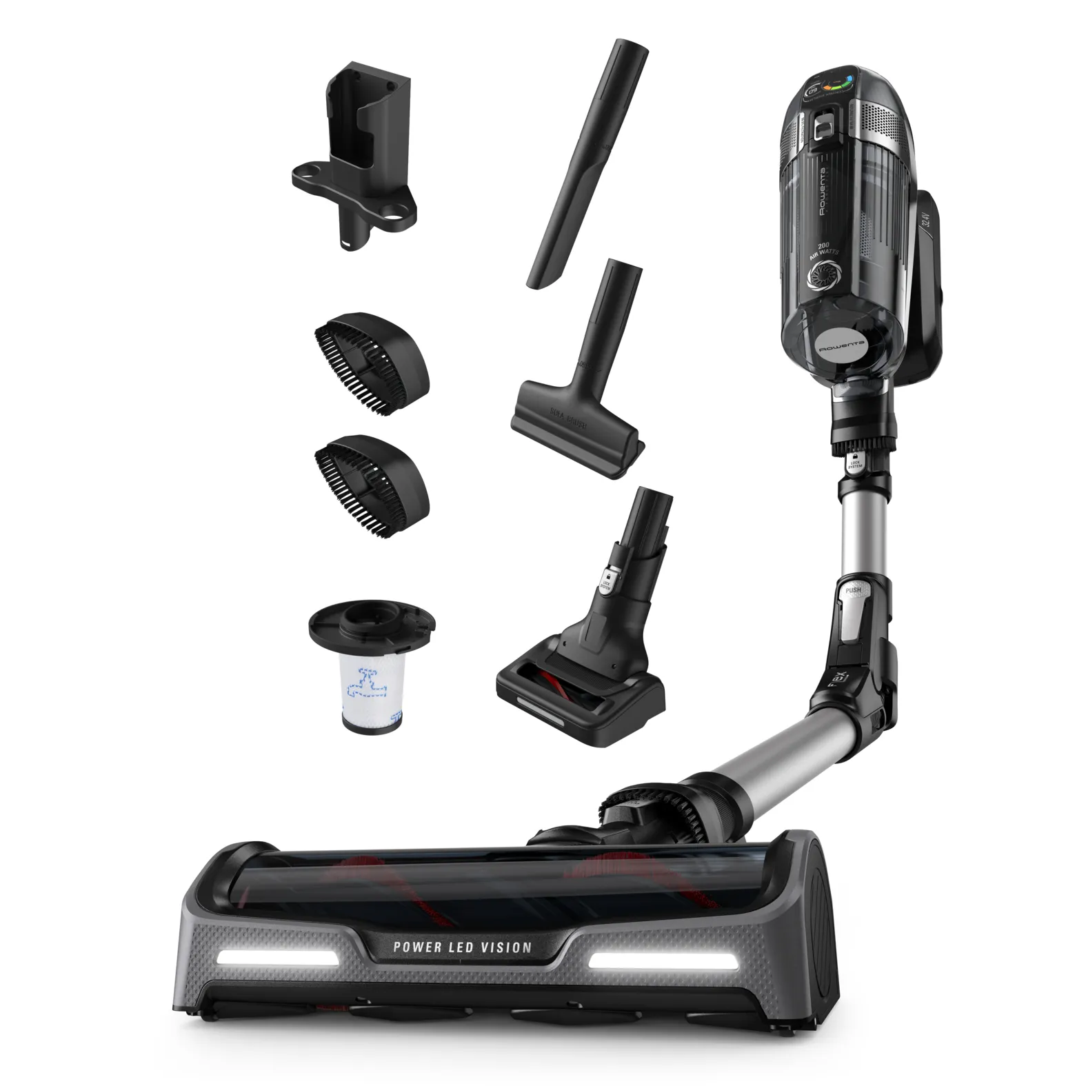 Rowenta X-Force Flex 14.60 Animal Akkustaubsauger RH9958 Rowenta X-Force Flex 14.60 Animal Akkustaubsauger RH9958