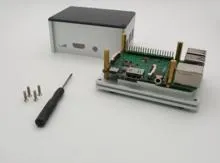 Rock Pi - Allnet Aluminium Gehäuse ecoPI PRO HP, schwarz – Bild 3