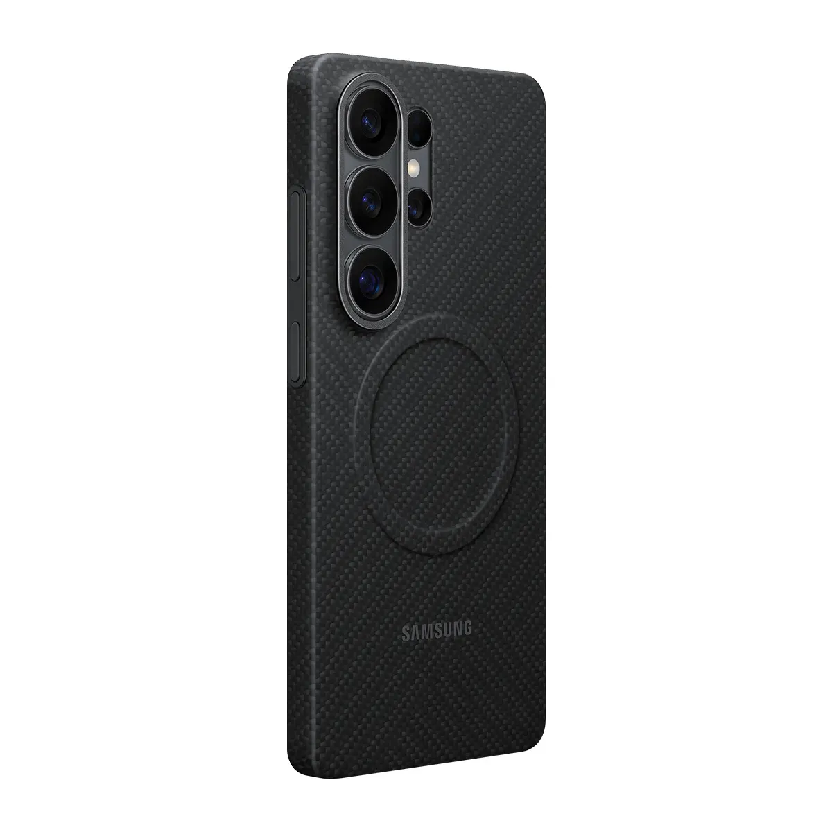 Samsung M3 Carbon Magnet Black Handy-Schutzhülle 17,5 cm (6.9") Mantelhülle Schwarz – Bild 4