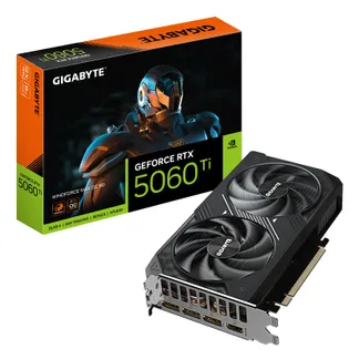 GIGABYTE GeForce RTX 5060 Ti WINDFORCE MAX OC 8G Grafikkarte – 8 GB GDDR7, 128 Bit, PCI-E 5.0, 2587 MHz Kernfrequenz, 3 x DisplayPort, 1 x HDMI, NVIDIA DLSS 4, GV-N506TWF2MAX OC-8GD GIGABYTE GeForce RTX 5060 Ti WINDFORCE MAX OC 8G Grafikkarte – 8 GB GDDR7, 128 Bit, PCI-E 5.0, 2587 MHz Kernfrequenz, 3 x DisplayPort, 1 x HDMI, NVIDIA DLSS 4, GV-N506TWF2MAX OC-8GD