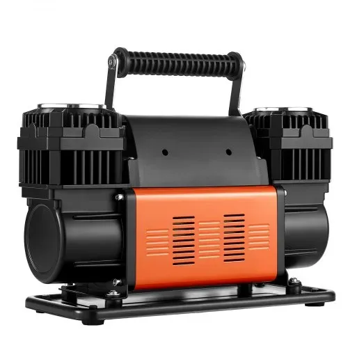 VEVOR Hochleistungs-Luftkompressor Zweizylinder, 300 L/min, tragbarer Reifenfüller, 12 V, 150 PSI, Offroad-Luftpumpe mit digitalem Manometer & Adaptern für LKW, PKW, SUV, Geländewagen & RV – Bild 8