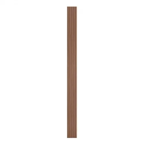 VEVOR Akustikpaneele 8er-Set, Akustikplatten, 2450 x 166 mm, WPC-Akzent-Holzwandpaneele für moderne Innenwände, Kunstholz-Wandplatten für stilvolles Dekor und Geräuschreduzierung, Graueiche – Bild 8
