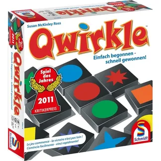 Qwirkle, Brettspiel Qwirkle, Brettspiel
