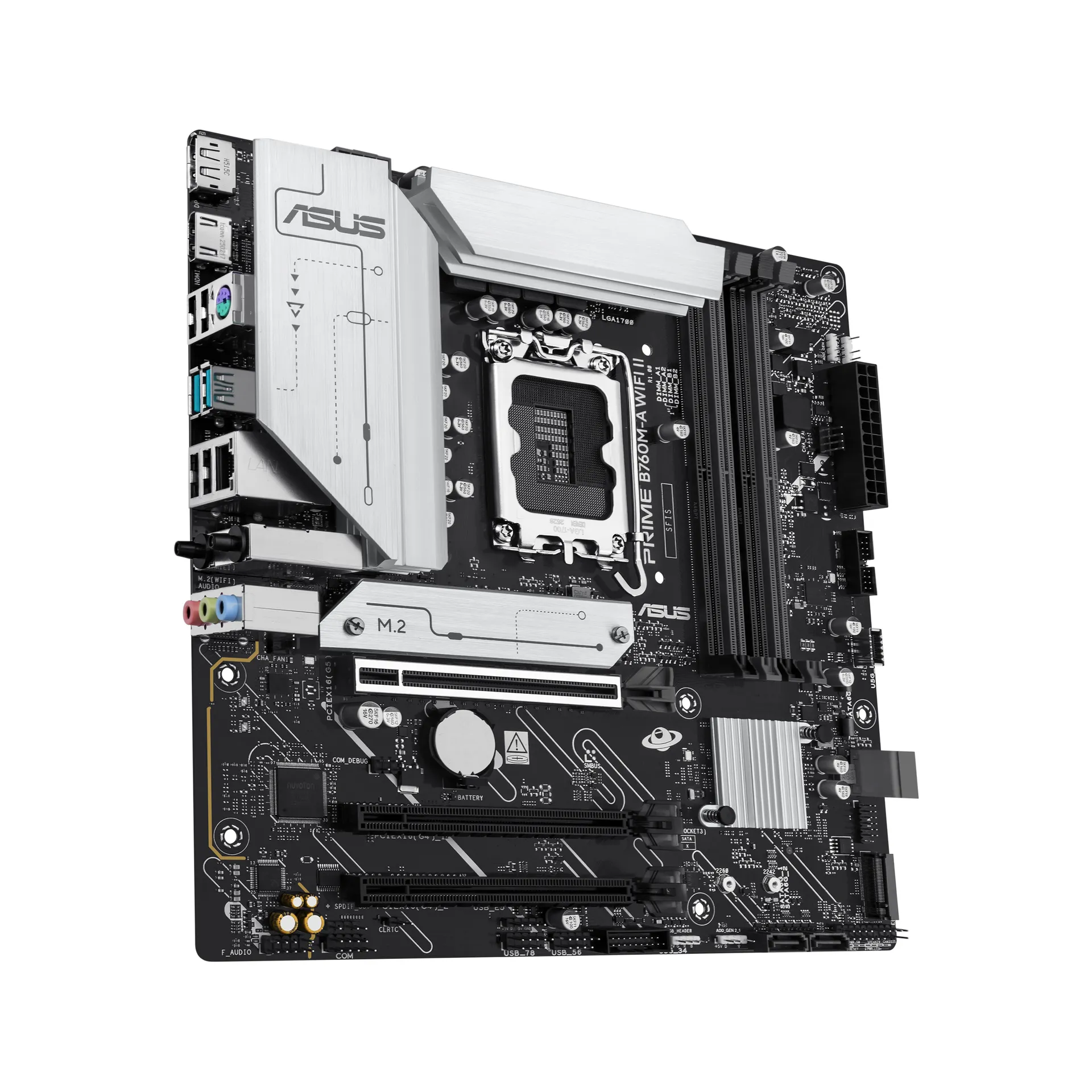 ASUS PRIME B760M-A WIFI II Intel B760 LGA 1700 micro ATX – Bild 3
