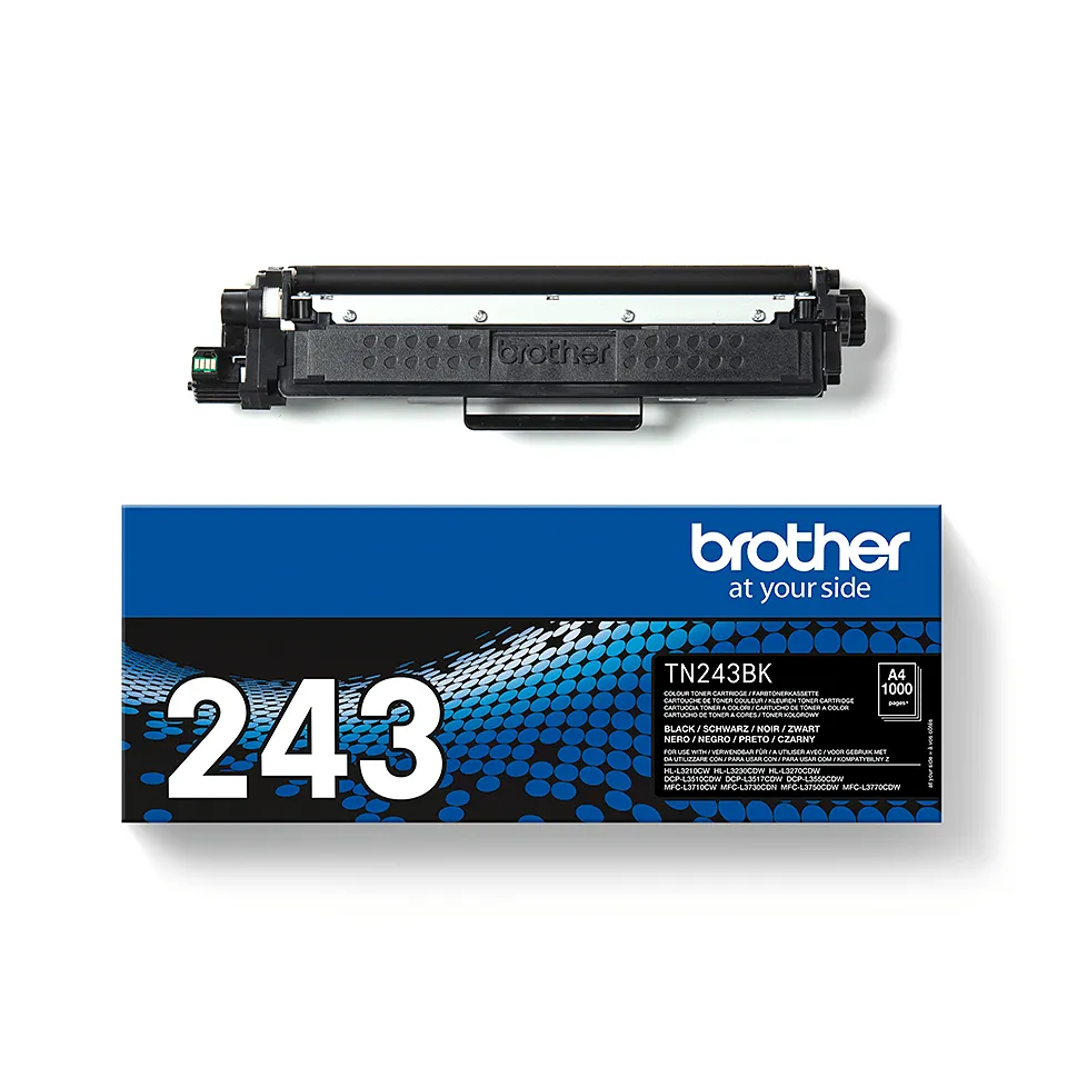 Brother TN-243BK Tonerkartusche 1 Stück(e) Original Schwarz – Bild 3