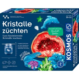 Kristalle züchten, Experimentierkasten Kristalle züchten, Experimentierkasten