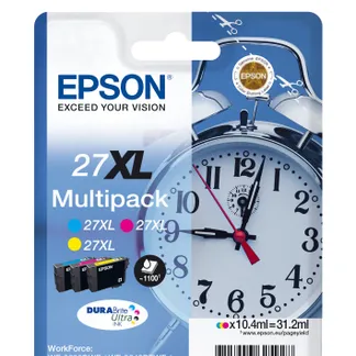 Epson Alarm clock Multipack 3-colour 27XL DURABrite Ultra Ink Epson Alarm clock Multipack 3-colour 27XL DURABrite Ultra Ink