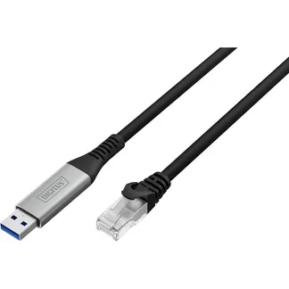 USB-A 3.2 Gen1 > RJ-45 Ethernet Kabel, 1Gbit/s, Adapter USB-A 3.2 Gen1 > RJ-45 Ethernet Kabel, 1Gbit/s, Adapter