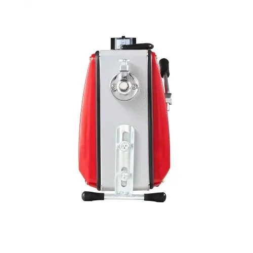 VEVOR Elektrische Rohrreinigungsmaschine, 400 W, 1400 U/min, Abflussreiniger, 20 m x 16 mm & 5 m x 9,5 mm Federkabel, 0,4 m x 12 mm flexible Feder & 6 Schneider, für Rohre mit 50–110 mm Durchmesser – Bild 10