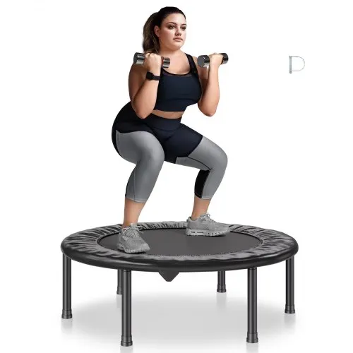 VEVOR Faltbares Mini-Trampolin Fitness-Rebounder 934 mm, 100 kg belastbares Tainingstrampolin, Rebounder Sport Trampolin Mini-Trampolin Gartentrampolin für Erwachsene für Indoor-/Gartentraining VEVOR Faltbares Mini-Trampolin Fitness-Rebounder 934 mm, 100 kg belastbares Tainingstrampolin, Rebounder Sport Trampolin Mini-Trampolin Gartentrampolin für Erwachsene für Indoor-/Gartentraining