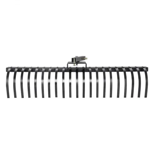 VEVOR Anhängerechen 152,4 cm Anhänge-Vertikutierer mit 21 Stahlspiralzinken Rasenvertikutierer-Rechen zur Befestigung an 121,92 cm oder 152,4 cm langen Werkzeugleisten und 3-Punkt-Aufhängungssystemen – Bild 10