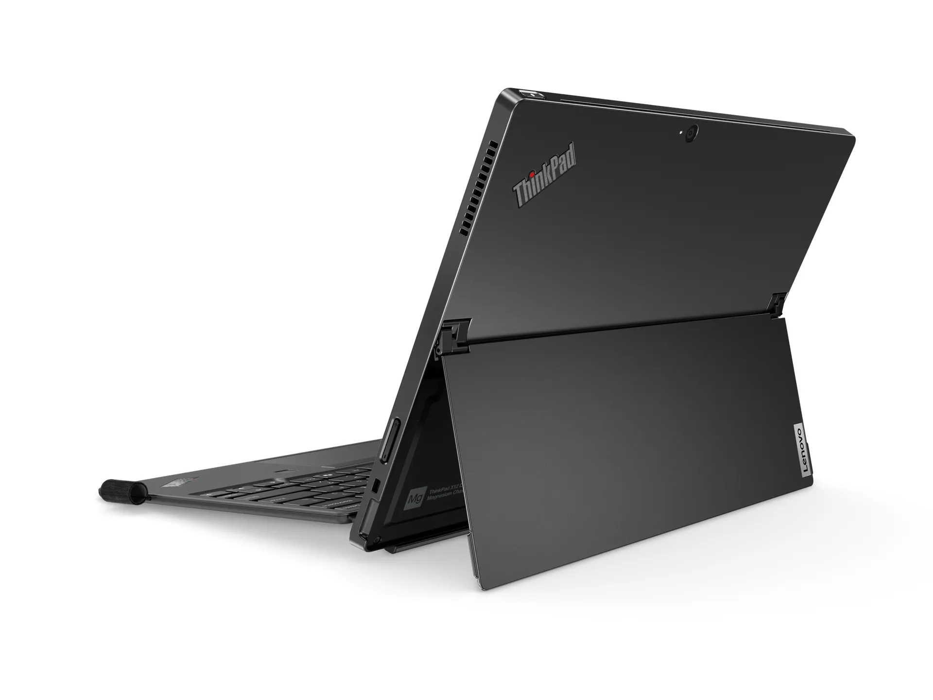 Lenovo ThinkPad X12 Detachable Gen 2 Intel Core Ultra 7 164U Hybrid (2-in-1) 31,2 cm (12.3") Touchscreen Full HD+ 32 GB LPDDR5x-SDRAM 1 TB SSD Wi-Fi 6E (802.11ax) Windows 11 Pro Deutsch Schwarz – Bild 4