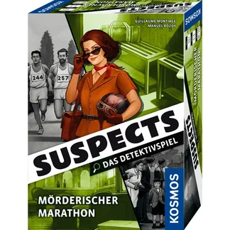 Suspects: Mörderischer Marathon, Kartenspiel Suspects: Mörderischer Marathon, Kartenspiel