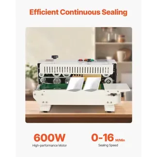 VEVOR Kontinuierliche Beutelbandschweißmaschine, 0,24-0,47 Zoll/6-12 mm Schweißbreite, Horizontale Bandschweißmaschine mit digitaler Temperaturregelung, Beutelschweißgerät für 0,02-0,8 mm Plastikbeutel mit Zählfunktion VEVOR Kontinuierliche Beutelbandschweißmaschine, 0,24-0,47 Zoll/6-12 mm Schweißbreite, Horizontale Bandschweißmaschine mit digitaler Temperaturregelung, Beutelschweißgerät für 0,02-0,8 mm Plastikbeutel mit Zählfunktion