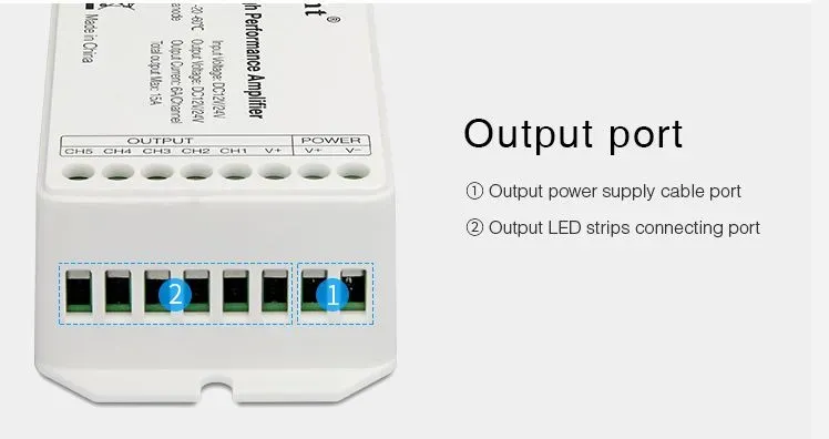 MiBoxer PA5 LED Controller 5-Channel Amplifier – Bild 7